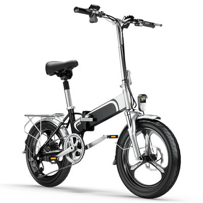 7speed Lightest Folding E Bike, Ultra Light Electric Folding Bike 36V